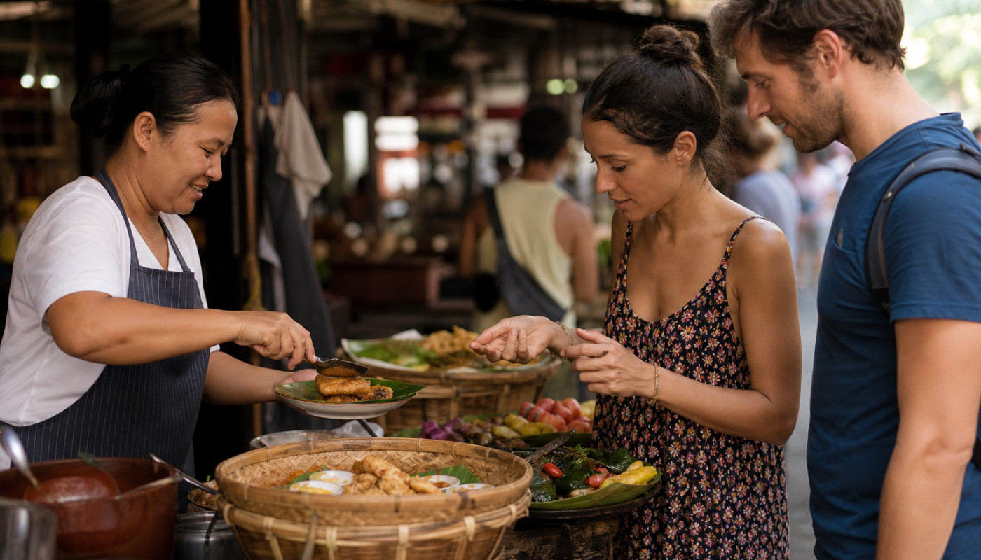 Exploration des traditions culinaires mondiales lors de voyages